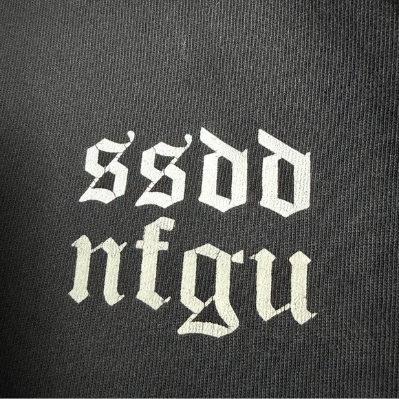 Darc Sport T-Shirt Black/White Wolf head Premium L Vintage Collection NFGU SSDD - Picture 6 of 13